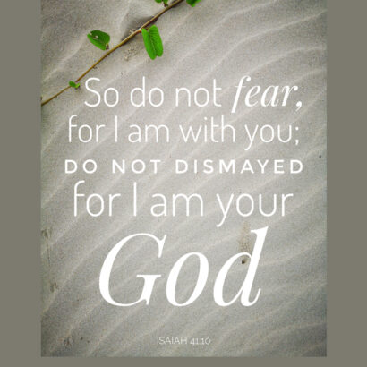 Start your day with God's Word and focus your mind on His promises for your life today!